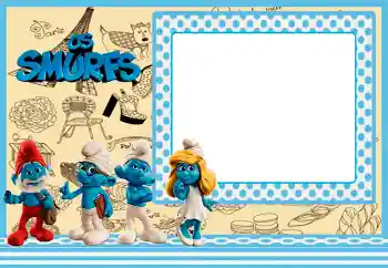 Fotoefect din categoria Diverse pentru copii № 118948. Inscripție pe ramă: Smurfs Fotoefect din categoria Diverse pentru copii № 118948. Inscripție pe ramă: Smurfs
