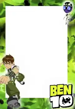 Fotoefect din categoria Diverse pentru copii № 128400. Inscripție pe ramă: Ben 10