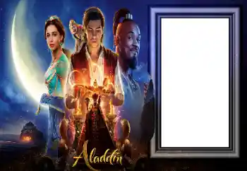 Fotoefect din categoria Diverse pentru copii № 163440. Inscripție pe ramă: Aladdin