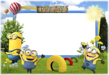 Fotoefect din categoria Diverse pentru copii № 179500. Inscripție pe ramă: Play Day