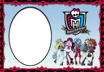 Fotoefect din categoria Diverse pentru copii № 38746. Inscripție pe ramă: Monster High