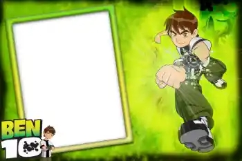 Fotoefect din categoria Diverse pentru copii № 73761. Inscripție pe ramă: Ben 10