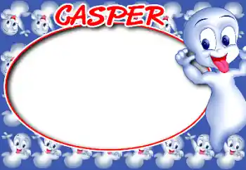 Fotoefect din categoria Diverse pentru copii № 80355. Inscripție pe ramă: Casper