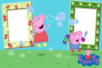 Fotoefect din categoria Diverse pentru copii № 82889. Inscripție pe ramă: Peppa Pig Fotoefect din categoria Diverse pentru copii № 82889. Inscripție pe ramă: Peppa Pig