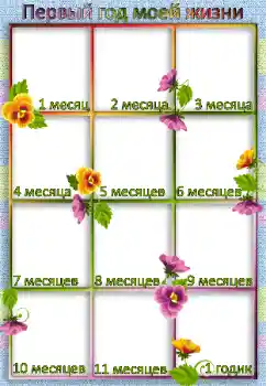 Fotoefect din categoria Primul an № 17000. Inscripție pe ramă: 1 an Fotoefect din categoria Primul an № 17000. Inscripție pe ramă: 1 an