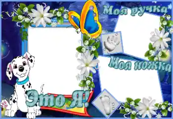 Fotoefect din categoria Primul an № 41564. Inscripție pe ramă: Это я. Моя ручка. Моя ножка. Fotoefect din categoria Primul an № 41564. Inscripție pe ramă: Это я. Моя ручка. Моя ножка.