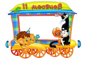 Fotoefect din categoria Primul an № 87718. Inscripție pe ramă: 11 month