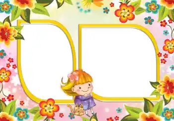 Fotoefect din categoria Cu rudele № 5039. Inscripție pe ramă: Frate și soră Fotoefect din categoria Cu rudele № 5039. Inscripție pe ramă: Frate și soră