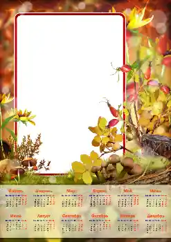 Fotoefect din categoria Calendare № 144885. Inscripție pe ramă: 2026