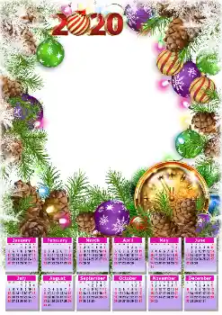 Fotoefect din categoria Calendare № 160672. Inscripție pe ramă: 2026