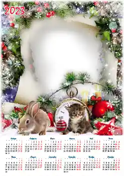Fotoefect din categoria Calendare № 202132. Inscripție pe ramă: 2026