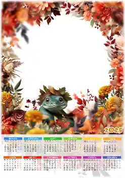 Fotoefect din categoria Calendare № 205983. Inscripție pe ramă: 2026