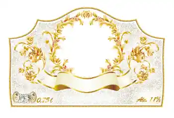 Fotoefect din categoria Etichete № 130356. Inscripție pe ramă: Șampanie Fotoefect din categoria Etichete № 130356. Inscripție pe ramă: Șampanie
