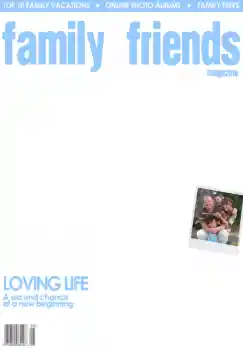Fotoefect din categoria Reviste № 4687. Inscripție pe ramă: Family and Friends