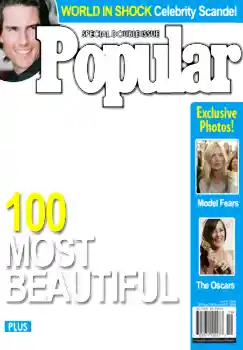 Fotoefect din categoria Reviste № 4694. Inscripție pe ramă: Popular Fotoefect din categoria Reviste № 4694. Inscripție pe ramă: Popular