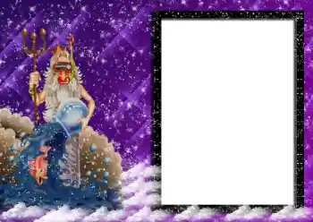 Fotoefect din categoria Zodiac № 162126. Inscripție pe ramă: Vărsător