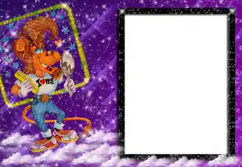 Fotoefect din categoria Zodiac № 162129. Inscripție pe ramă: Leu