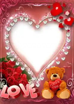 Fotoefect din categoria Rame pentru îndrăgostiți № 1276. Inscripție pe ramă: I love you! Fotoefect din categoria Rame pentru îndrăgostiți № 1276. Inscripție pe ramă: I love you!