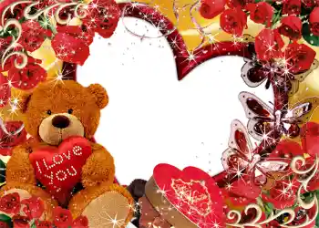 Fotoefect din categoria Rame pentru îndrăgostiți № 1281. Inscripție pe ramă: I love you! Fotoefect din categoria Rame pentru îndrăgostiți № 1281. Inscripție pe ramă: I love you!
