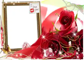 Fotoefect din categoria Rame pentru îndrăgostiți № 1282. Inscripție pe ramă: I love you! Fotoefect din categoria Rame pentru îndrăgostiți № 1282. Inscripție pe ramă: I love you!