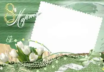 Fotoefect din categoria Felicitări de 8 Martie № 112801. Inscripție pe ramă: 8 Martie