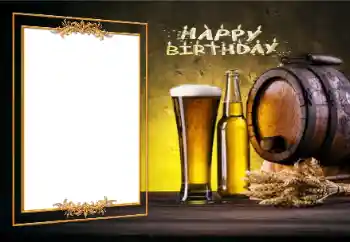 Fotoefect din categoria Felicitări de zi de naștere № 112992. Inscripție pe ramă: La mulți ani!