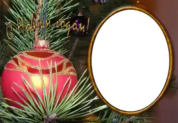 Fotoefect din categoria Felicitări de Anul Nou № 111858. Inscripție pe ramă: La mulți ani! Fotoefect din categoria Felicitări de Anul Nou № 111858. Inscripție pe ramă: La mulți ani!