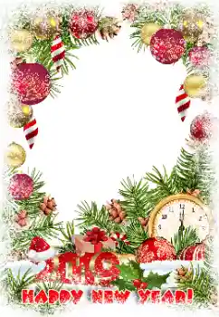 Fotoefect din categoria Felicitări de Anul Nou № 147837. Inscripție pe ramă: La mulți ani! Fotoefect din categoria Felicitări de Anul Nou № 147837. Inscripție pe ramă: La mulți ani!