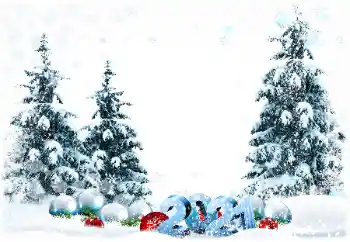 Fotoefect din categoria Felicitări de Anul Nou № 176618. Inscripție pe ramă: 2026