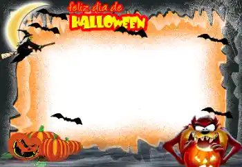 Fotoefect din categoria Diverse sărbători № 145070. Inscripție pe ramă: Happy Halloween