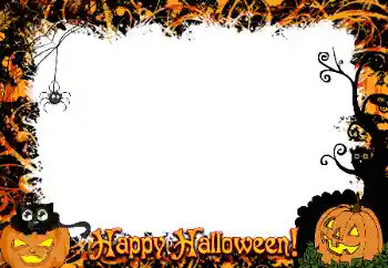Fotoefect din categoria Diverse sărbători № 175382. Inscripție pe ramă: Happy Halloween Fotoefect din categoria Diverse sărbători № 175382. Inscripție pe ramă: Happy Halloween