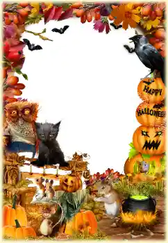 Fotoefect din categoria Diverse sărbători № 175383. Inscripție pe ramă: Happy Halloween Fotoefect din categoria Diverse sărbători № 175383. Inscripție pe ramă: Happy Halloween
