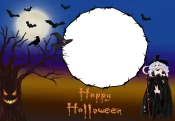 Fotoefect din categoria Diverse sărbători № 191755. Inscripție pe ramă: Happy Halloween Fotoefect din categoria Diverse sărbători № 191755. Inscripție pe ramă: Happy Halloween