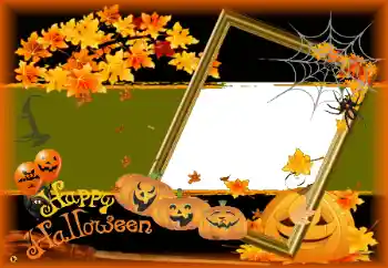 Fotoefect din categoria Diverse sărbători № 58854. Inscripție pe ramă: Happy Halloween Fotoefect din categoria Diverse sărbători № 58854. Inscripție pe ramă: Happy Halloween