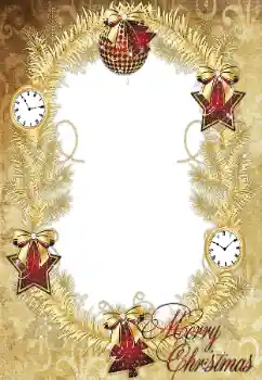 Fotoefect din categoria Felicitări de Crăciun № 202175. Inscripție pe ramă: Crăciun fericit!
