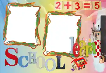 Fotoefect din categoria Diverse școlare № 131589. Inscripție pe ramă: Școala