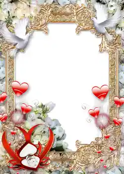 Fotoefect din categoria Rame foto de nuntă № 1068