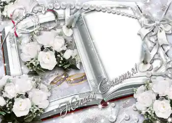 Fotoefect din categoria Rame foto de nuntă № 1078