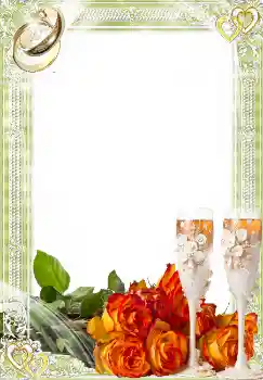 Fotoefect din categoria Rame foto de nuntă № 1635