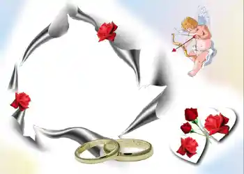 Fotoefect din categoria Rame foto de nuntă № 179