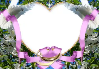 Fotoefect din categoria Rame foto de nuntă № 38666
