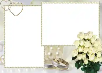 Fotoefect din categoria Rame foto de nuntă № 48
