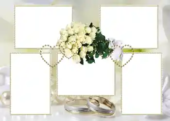 Fotoefect din categoria Rame foto de nuntă № 51