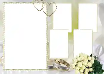 Fotoefect din categoria Rame foto de nuntă № 53