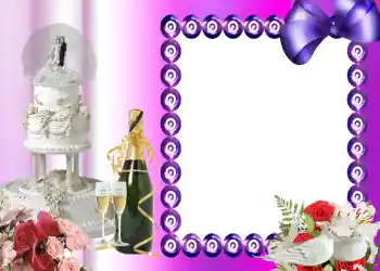 Fotoefect din categoria Rame foto de nuntă № 76