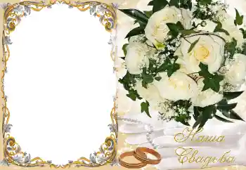 Fotoefect din categoria Rame foto de nuntă № 89225. Inscripție pe ramă: Nunta noastră Fotoefect din categoria Rame foto de nuntă № 89225. Inscripție pe ramă: Nunta noastră